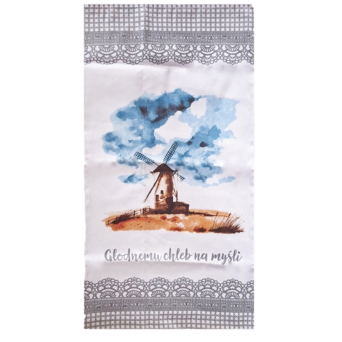 ścierka kuchenna bawełniana z napisami